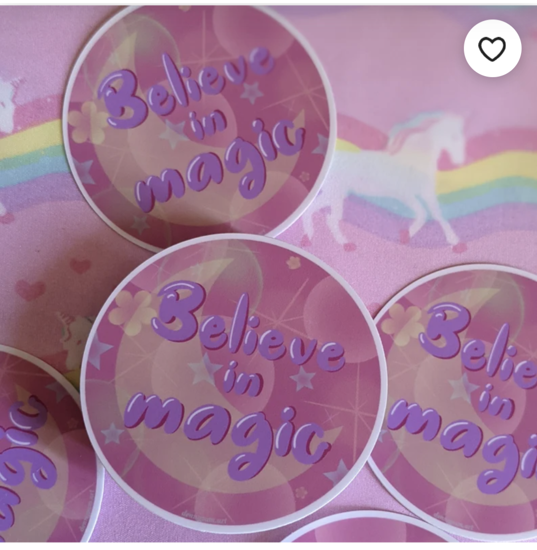 The Believer: Believe in Magic Sticker